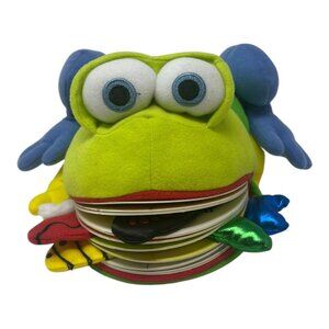 Monday the Bullfrog Huggable Puppet Stuffed Plush Concept Book Days of Week